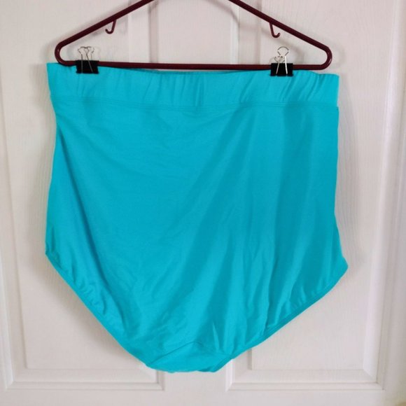 Lane Bryant Swim by Cacique Plus Size High Waist Swim Brief Size 28 - Picture 2 of 3